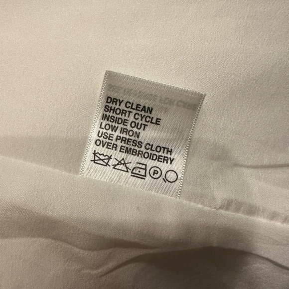 Etcetera Floral Embroidered White Jacket size 4 - Picture 11 of 11